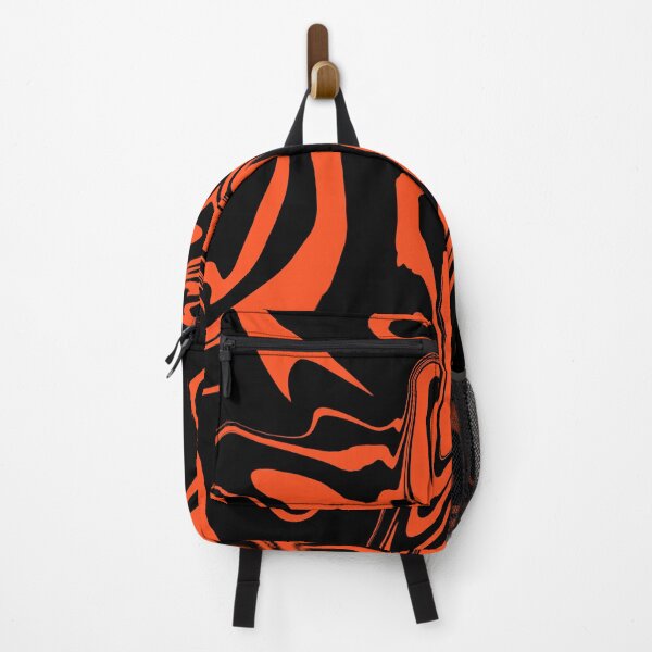 Item preview, Black & Orange Liquid Swirl designed and sold by rainestore.