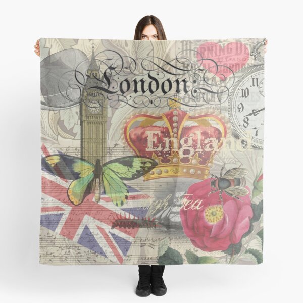 Aperçu de l'œuvre Voyage Londres Angleterre Vintage British Gift Europe créée et vendue par antiqueart.