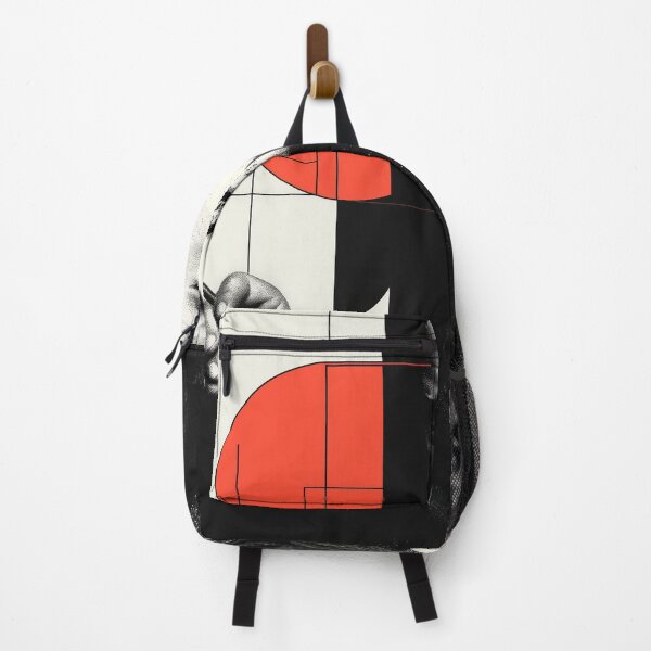 Item preview, Psychoanalysis Portrait Art – Freud with Abstract Red Geometry designed and sold by Retrocranio.
