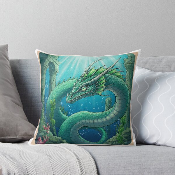 Item preview, Bioluminescent Sea Dragon in the Deep designed and sold by ZyloVibes.