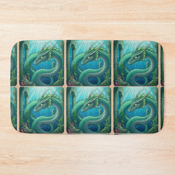 Item preview, Bioluminescent Sea Dragon in the Deep designed and sold by ZyloVibes.