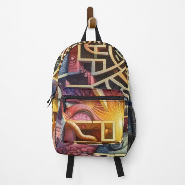 Item preview, Surrealist labyrinth of emotions – colors, perspectives and illusions in harmony designed and sold by FotoworldEdel.