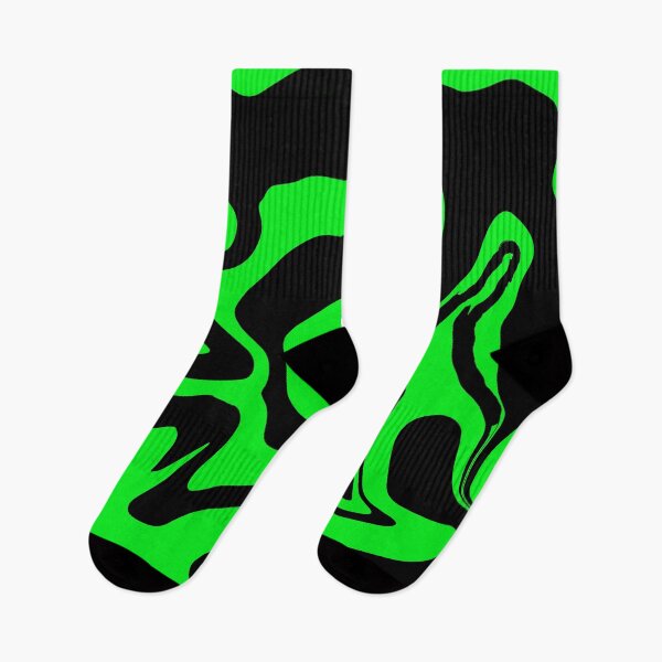 Item preview, Black & Green Liquid Swirl designed and sold by rainestore.