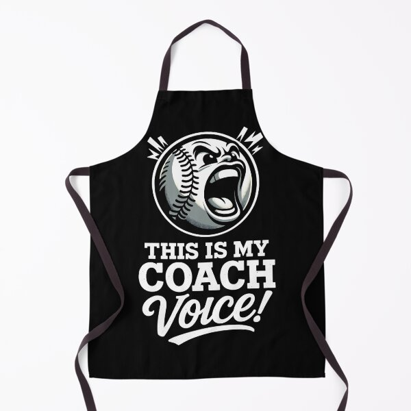 Item preview, This Is My Coach Voice Funny Yelling Baseball Sports Design designed and sold by Victor Shadehorn.