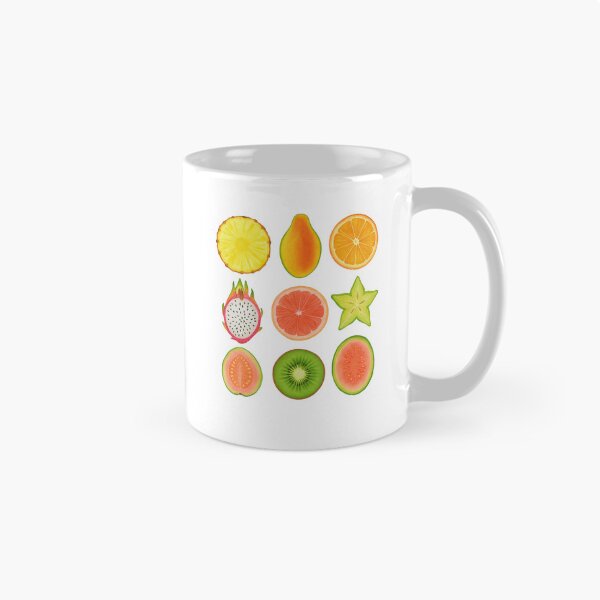 Item preview, Tropical Vibes Only – Exotic Fruit Aesthetic Print designed and sold by SpicyGraphicArt.