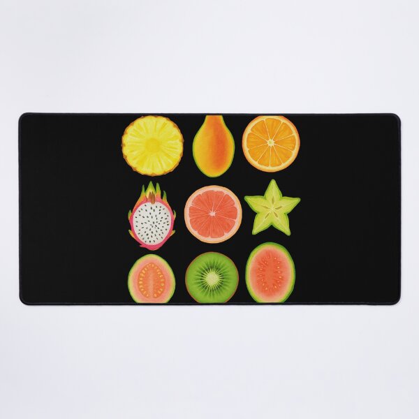 Item preview, Tropical Vibes Only – Exotic Fruit Aesthetic Print designed and sold by SpicyGraphicArt.