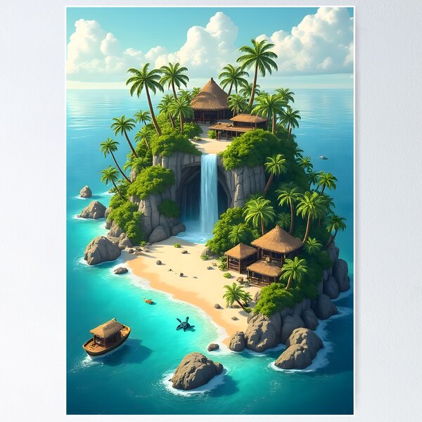 Item preview, Tropical Oasis designed and sold by David c.p JACQUEMET.