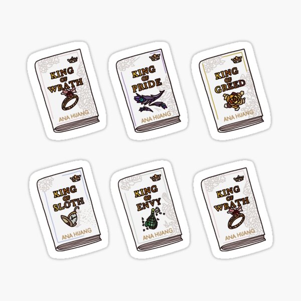 Item preview, Kings of Sin books designed and sold by lalashellsArt.