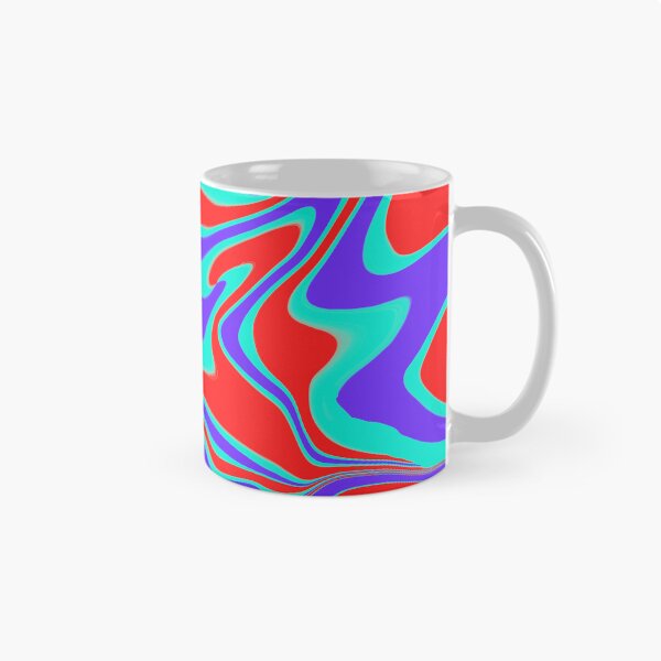 Item preview, Red, Purple, & Turquoise Liquid Swirl designed and sold by rainestore.