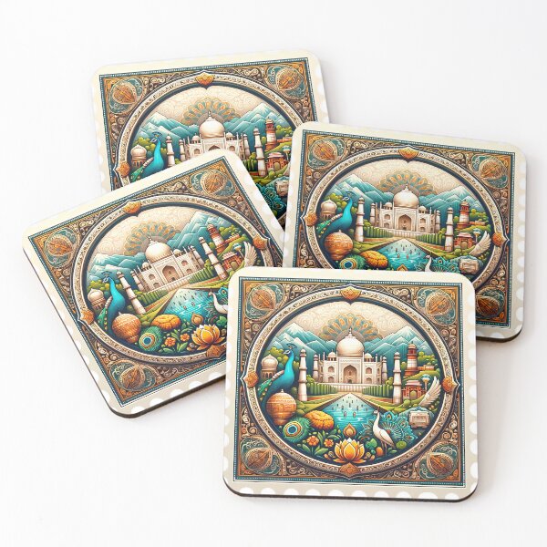 Item preview, Inspiring India - Stamp designed and sold by StampGPT.