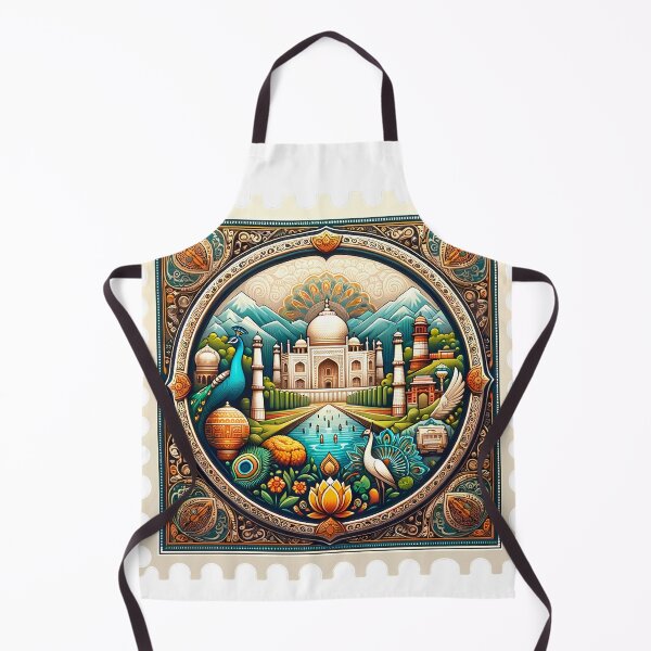 Item preview, Inspiring India - Stamp designed and sold by StampGPT.