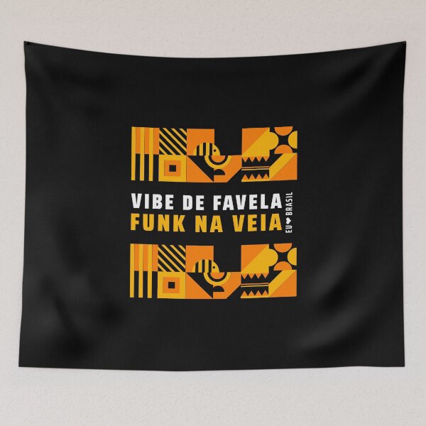 Item preview, Brazilian Funk Music, Favela Funk, I Love Brazil designed and sold by Palette Print.