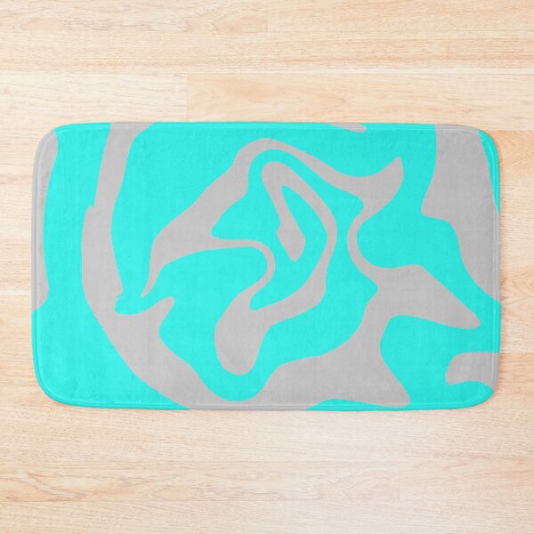 Item preview, Silver & Turquoise Liquid Swirl designed and sold by rainestore.