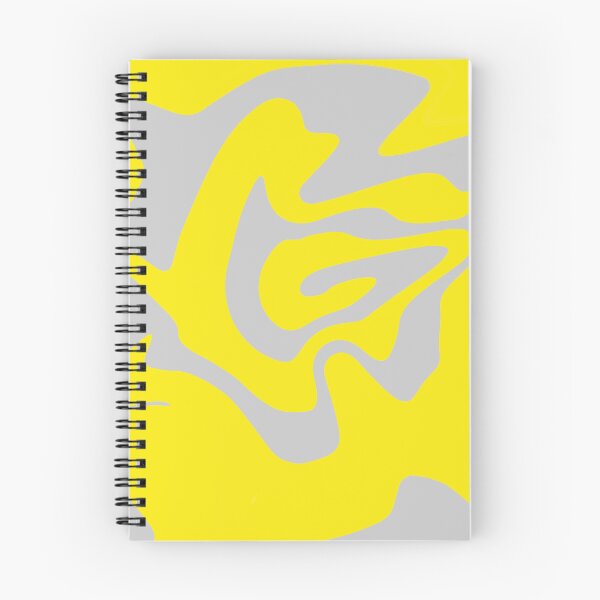 Item preview, Silver & Yellow Liquid Swirl designed and sold by rainestore.
