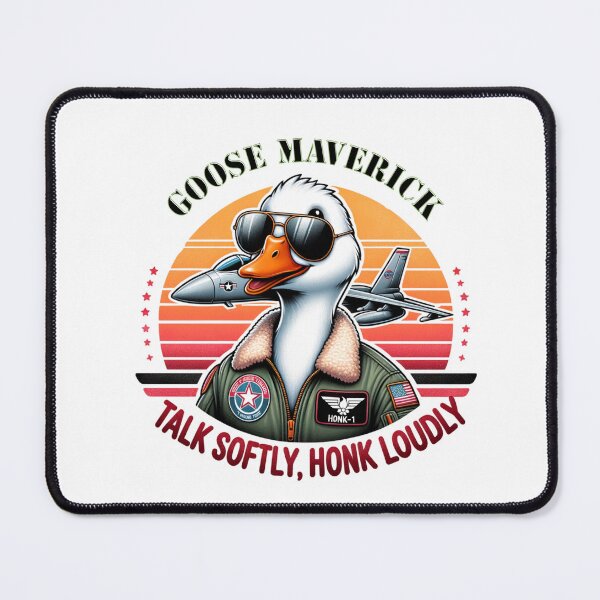 Item preview, Goose Maverick — Talk Softly, Honk Loudly | Top Honk Parody Tee designed and sold by MTeesGA.