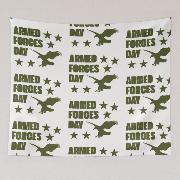 Item preview, Armed Forces Day Honor For Soldiers & Veterans designed and sold by MarkezWear.