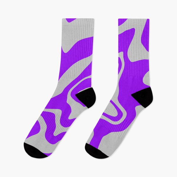 Item preview, Silver & Purple Liquid Swirl designed and sold by rainestore.