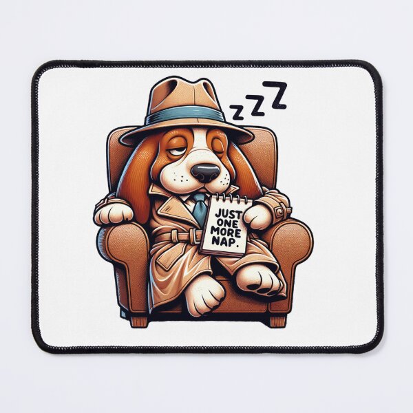 Item preview, Just One More Nap — Sleepy Detective Parody Tee designed and sold by MTeesGA.