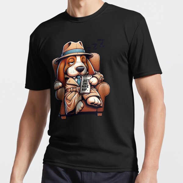 Item preview, Just One More Nap — Sleepy Detective Parody Tee designed and sold by MTeesGA.