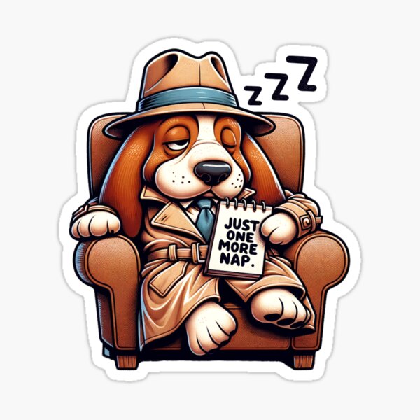 Item preview, Just One More Nap — Sleepy Detective Parody Tee designed and sold by MTeesGA.