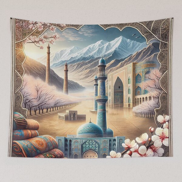 Item preview, Artistic Afghanistan - Stamp designed and sold by StampGPT.