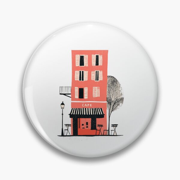 Item preview, parisian cafe designed and sold by Ramona-Gliga.