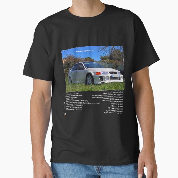 Mitsubishi Evolution V RS T-shirt classique
