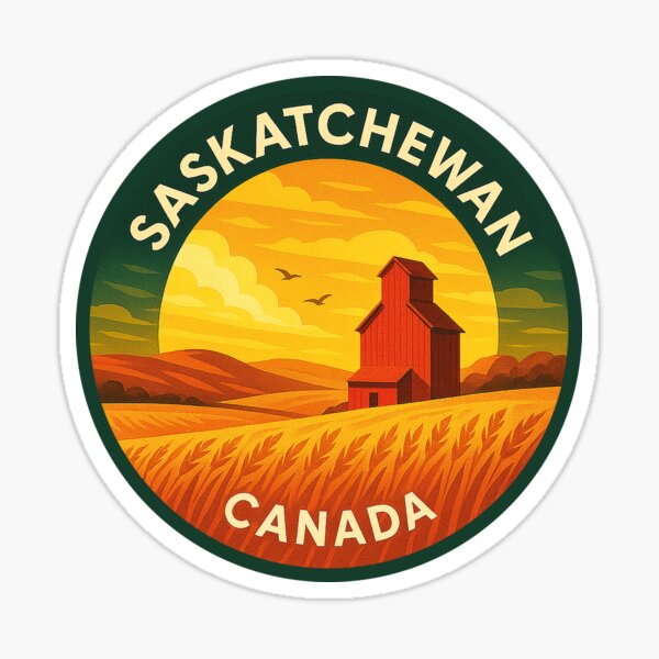Item preview, Saskatchewan Canada Vintage Travel  designed and sold by Thistle-TShop.