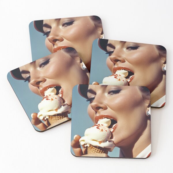Item preview, Summer Ice-cream Retro Aesthetic 4 designed and sold by NickWhittleArt.