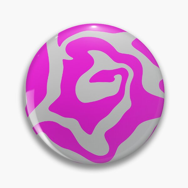 Item preview, Silver & Hot Pink Liquid Swirl designed and sold by rainestore.