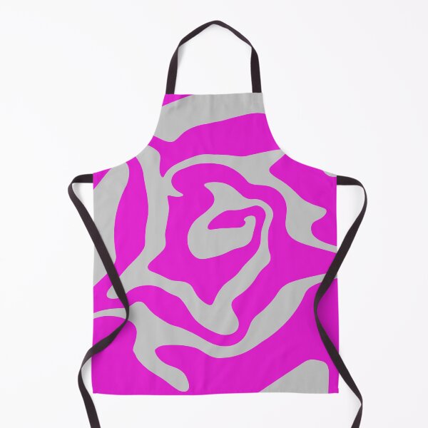 Item preview, Silver & Hot Pink Liquid Swirl designed and sold by rainestore.