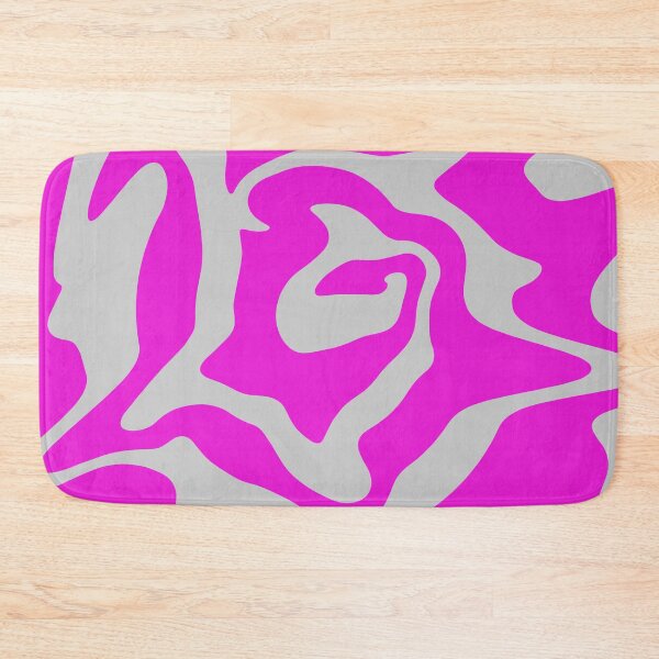 Item preview, Silver & Hot Pink Liquid Swirl designed and sold by rainestore.