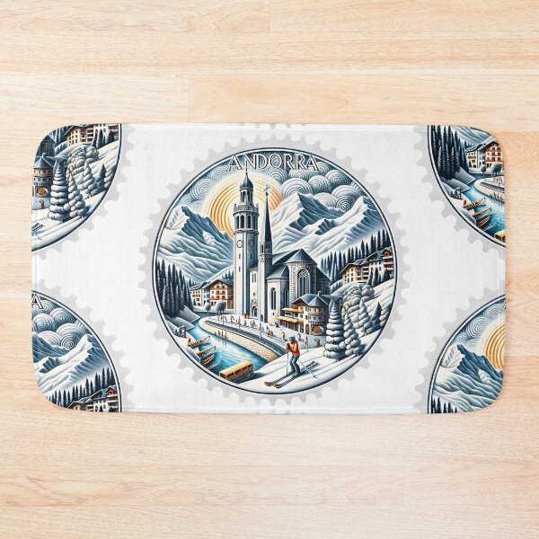 Item preview, Amazing Andorra: Jewel of the Pyrenees - Stamp designed and sold by StampGPT.