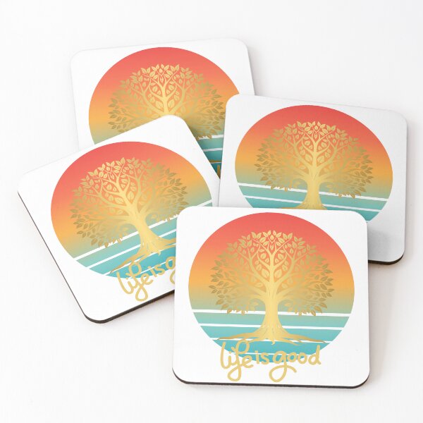 Item preview, Retro Sunset Tree Of Life designed and sold by ssmg80.