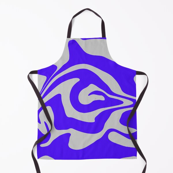 Item preview, Silver & Blue Liquid Swirl designed and sold by rainestore.