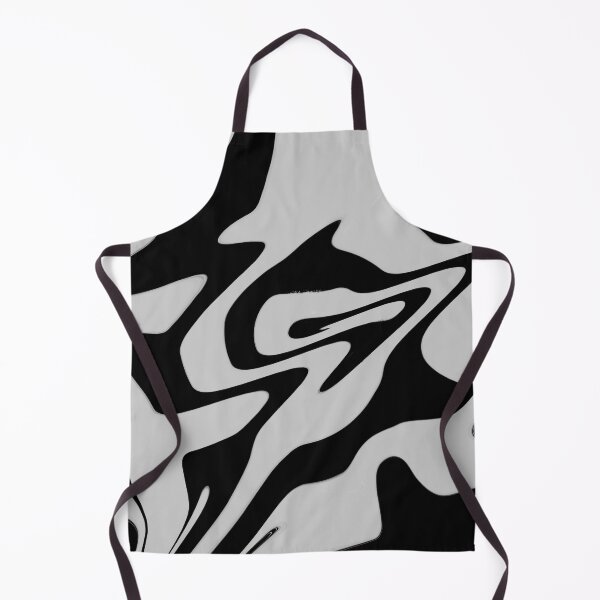 Item preview, Silver & Black Liquid Swirl designed and sold by rainestore.