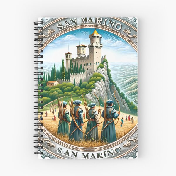 Item preview, Stunning San Marino: Oldest Republic in the World - Stamp designed and sold by StampGPT.