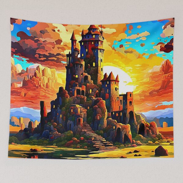 Item preview, The Isolated Castle 7 designed and sold by George Hutton Hunter.