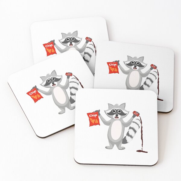 Item preview, Raccoon Caught In The Act designed and sold by daphsam.
