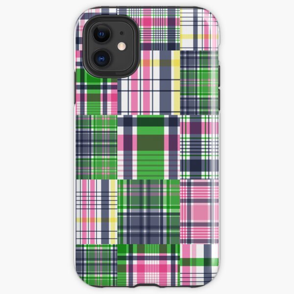 Item preview, Summer Plaid Pink Madras Patchwork designed and sold by emrdesigns.