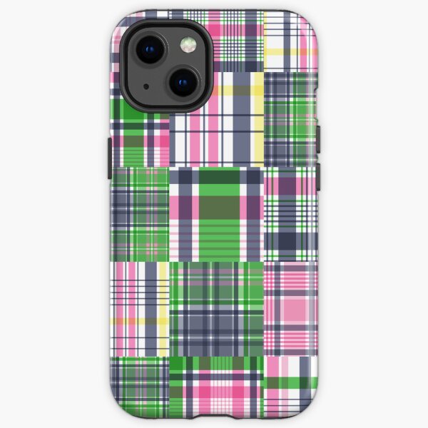Item preview, Summer Plaid Pink Madras Patchwork designed and sold by emrdesigns.