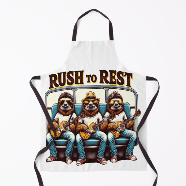 Item preview, Rush to Rest — Sloth Rock Band Parody T-Shirt designed and sold by MTeesGA.