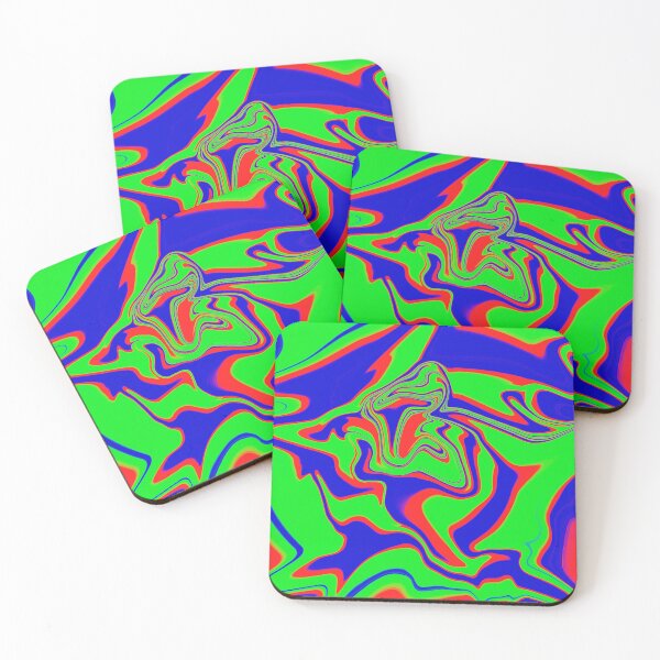 Item preview, Blue, Green, & Red Liquid Swirl designed and sold by rainestore.