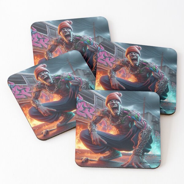 Item preview, "Street Beast – Rage in Flames" designed and sold by BlueB420.