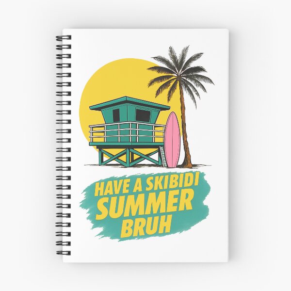 Item preview, Have a Skibidi Summer Bruh designed and sold by FreshArtFusion.