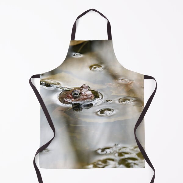Item preview, In the pond. European common brown frog designed and sold by Jouko Lehto Photography.