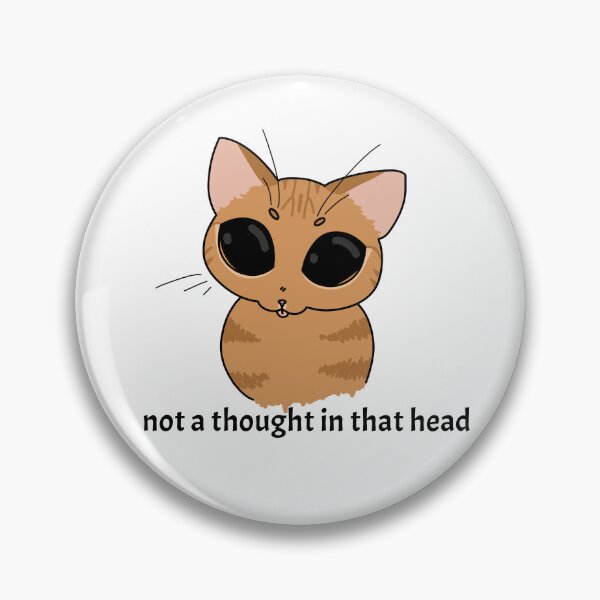 Item preview, Orange Cat No Thoughts designed and sold by Nxvacaine.
