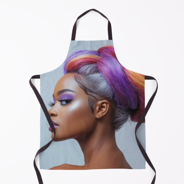 Item preview, Colorful hairstyle with vibrant hues designed and sold by anytka.