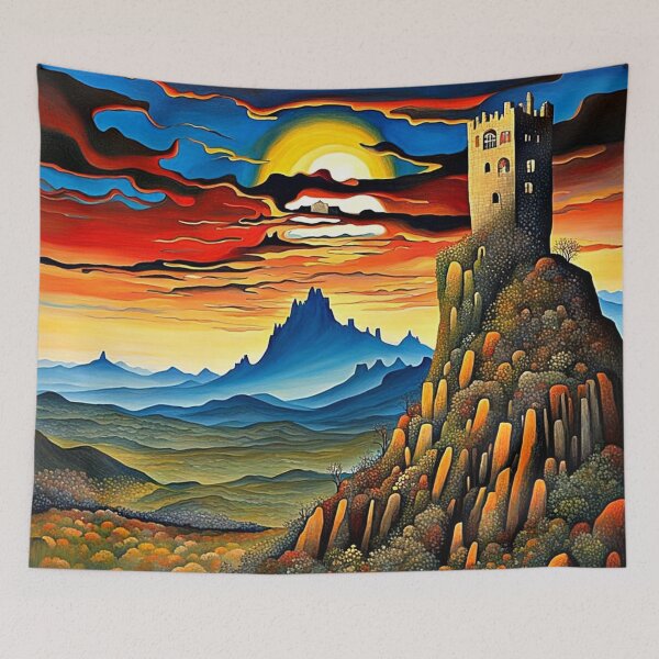 Item preview, The Isolated Castle 9 designed and sold by George Hutton Hunter.