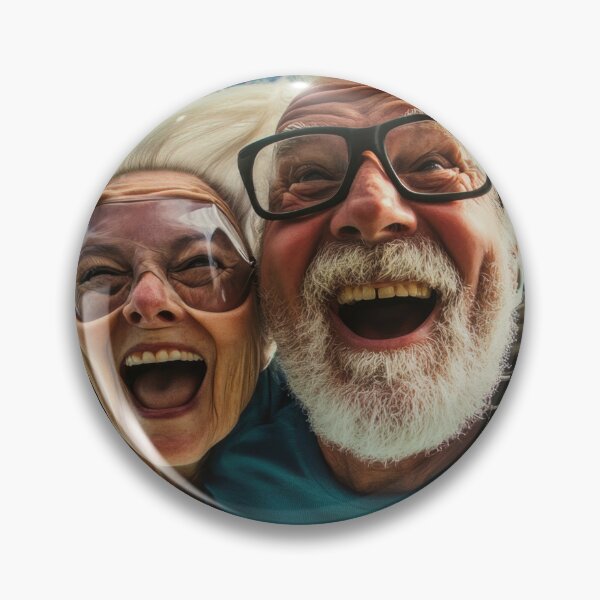 Item preview, Elderly couple skydives designed and sold by anytka.